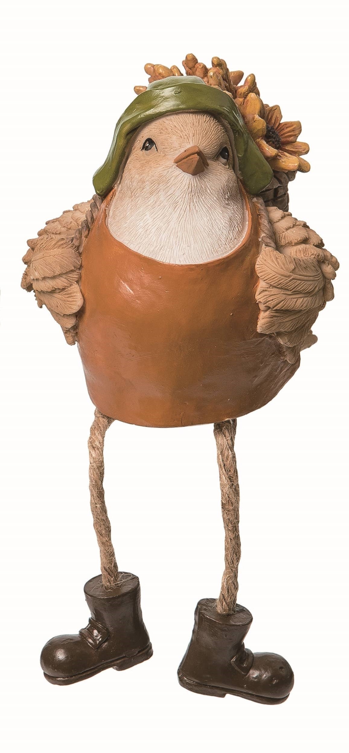 Brown Bird Shelf Sitter Figurine