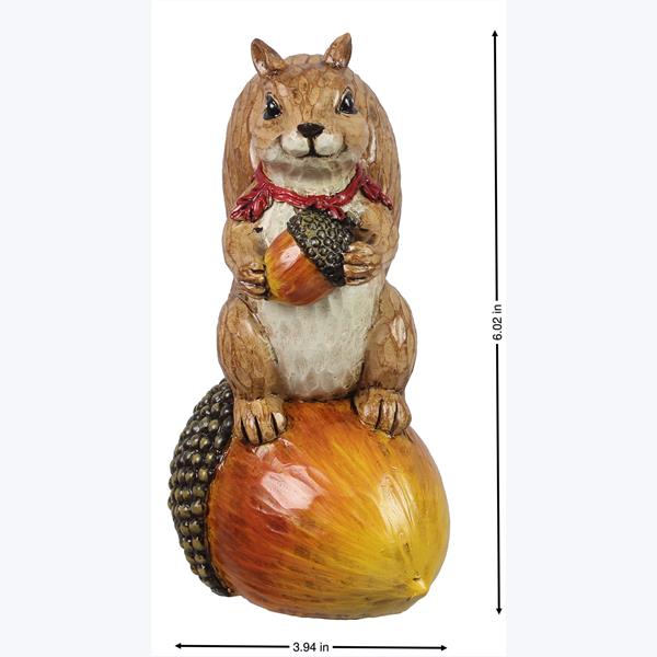 Fall Squirrel Figure
