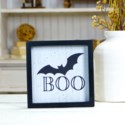 Black and White Halloween Box Signs