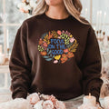 Focus on the Good Floral Crewneck Sweatshirt