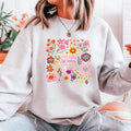 Happiness Blooms from Within Crewneck Sweatshirt