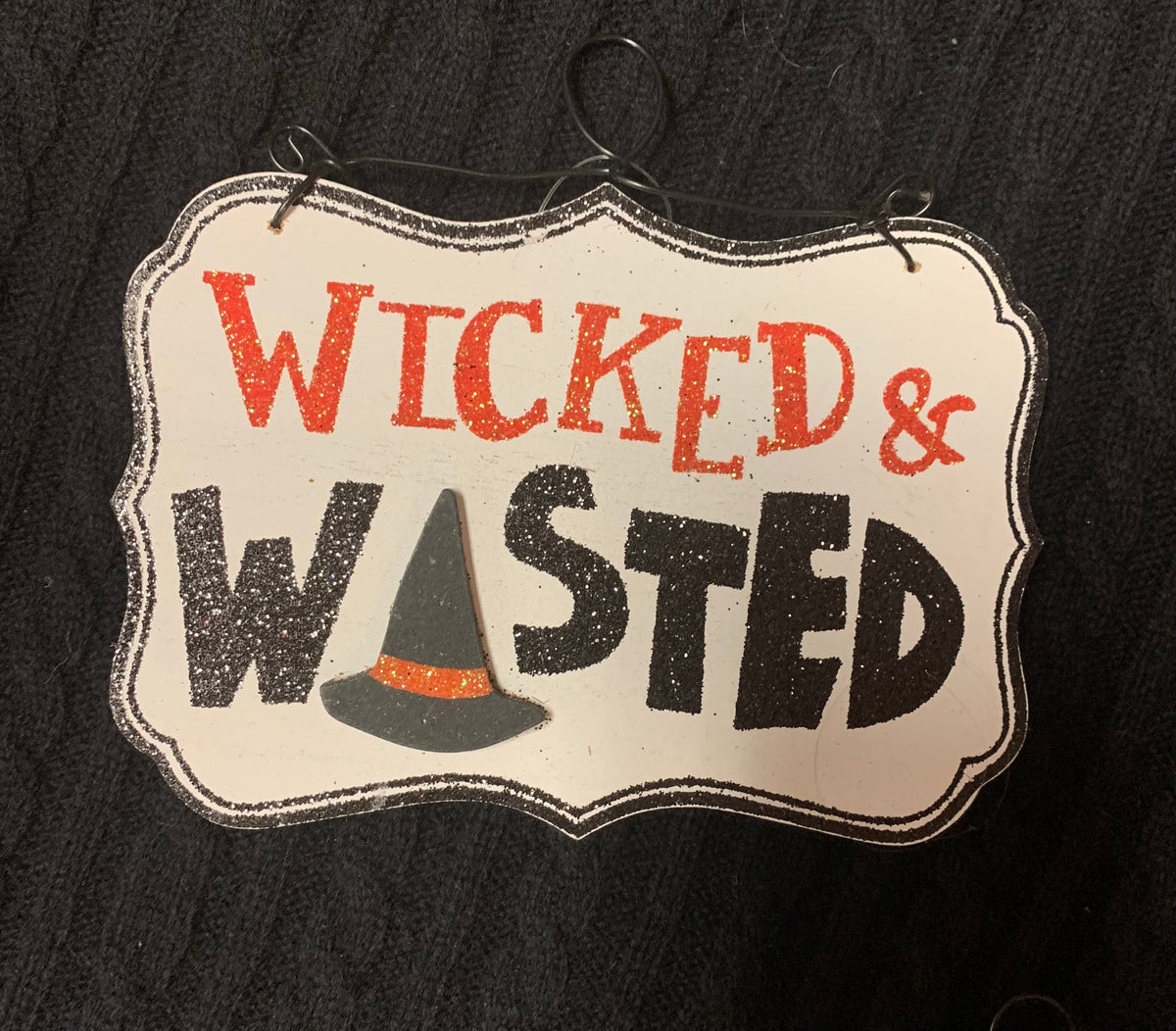 Mini Halloween Wall Plaques