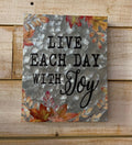 Fall Joy Plaque