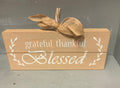 Rectangular Pumpkin Plaque