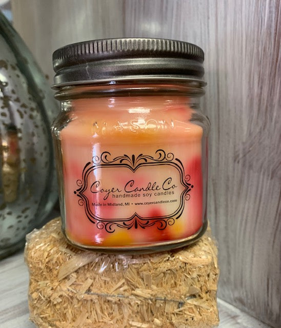 8 oz. Mason Jar Candles - Autumn Collection