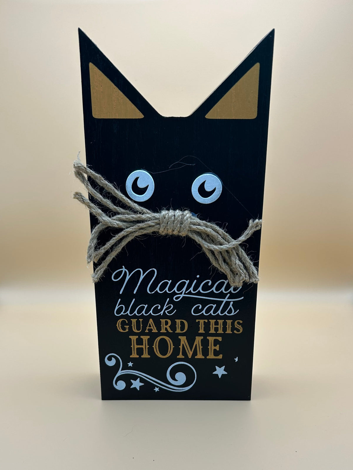 Black Cat Sign