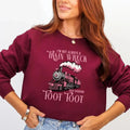 I'm Not Always a Train Wreck Just Kidding Toot Toot Crewneck Sweatshirt