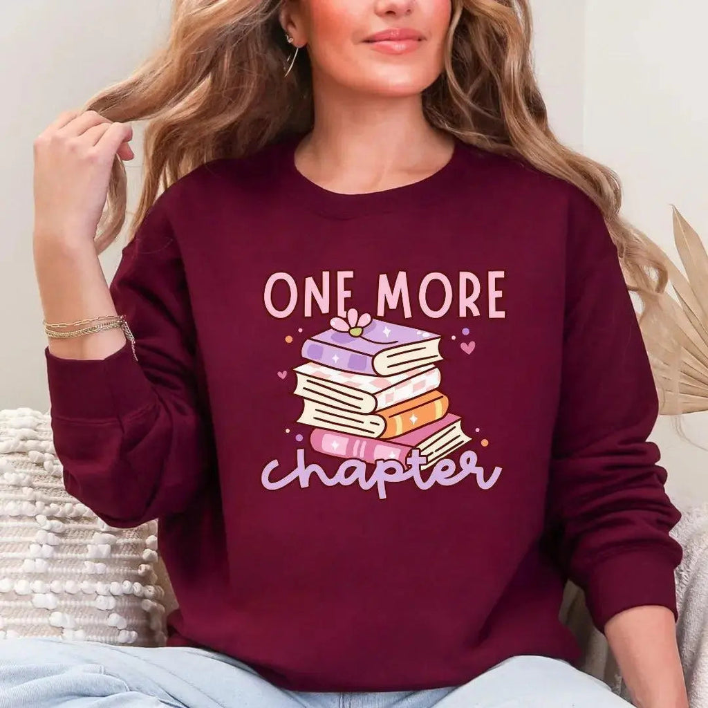 One More Chapter Bookish Crewneck Sweatshirt