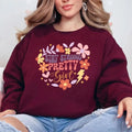Stay Strong Pretty Girl Crewneck Sweatshirt