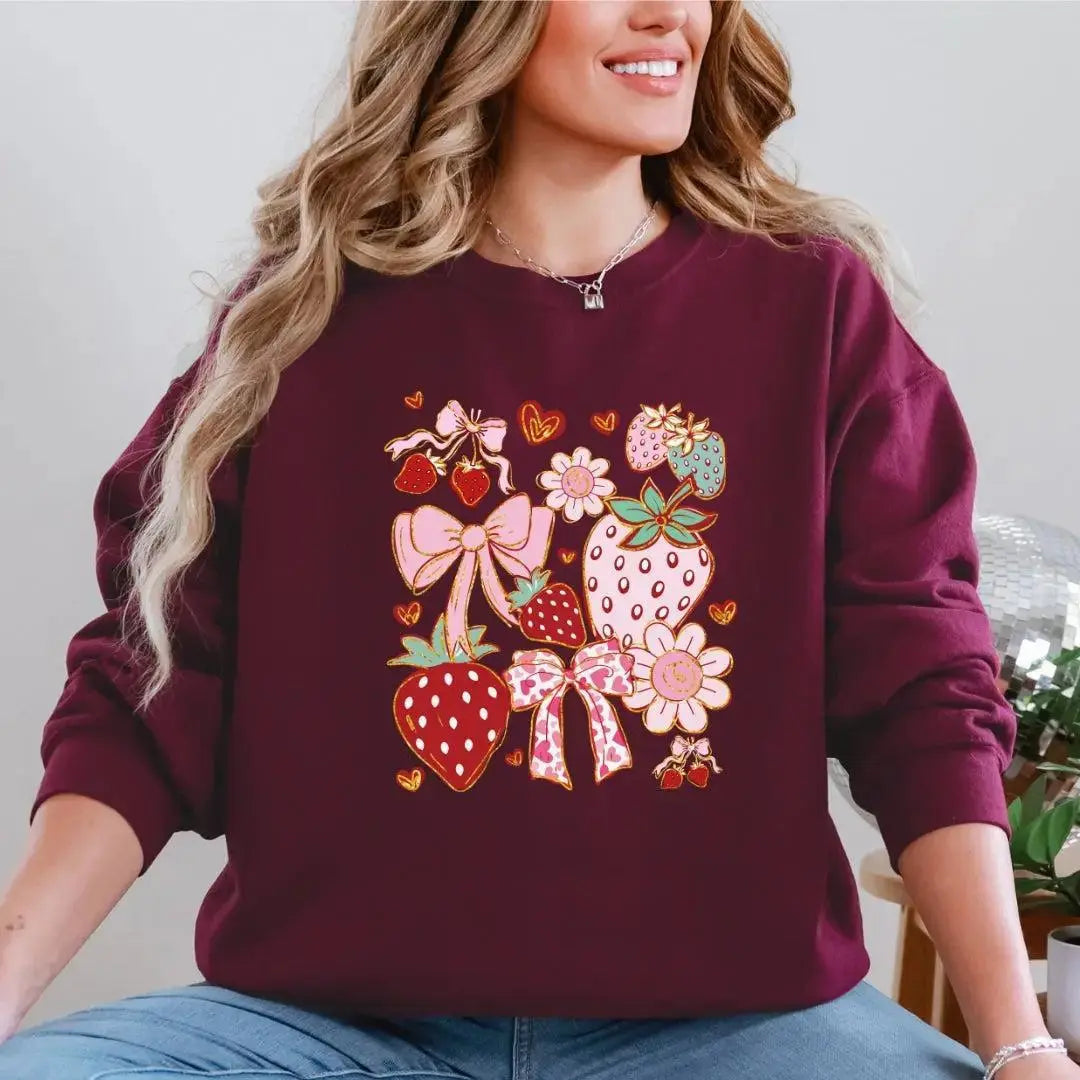 Positivity Floral Sweatshirts