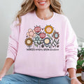 Words Matter Speak Kindness Crewneck Sweatshirt