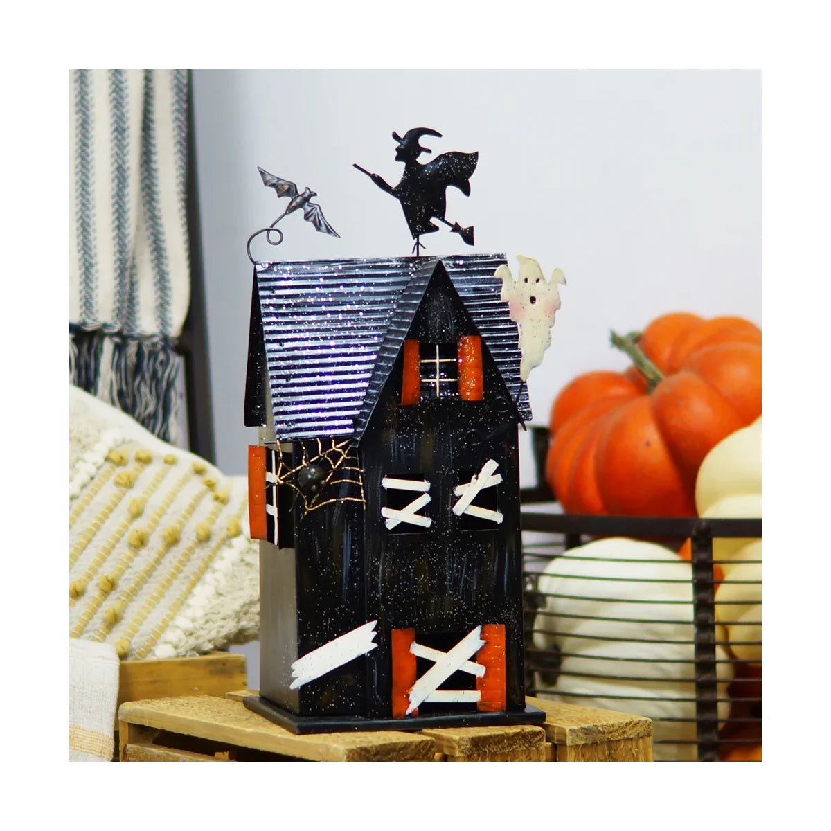 Light-Up Haunted House
